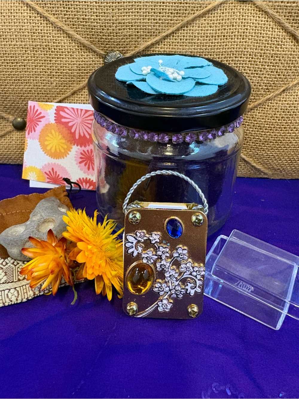 DIY Flower Press Kit Botanical Keepsake Nature Lover Gift For Journal Scrapbook